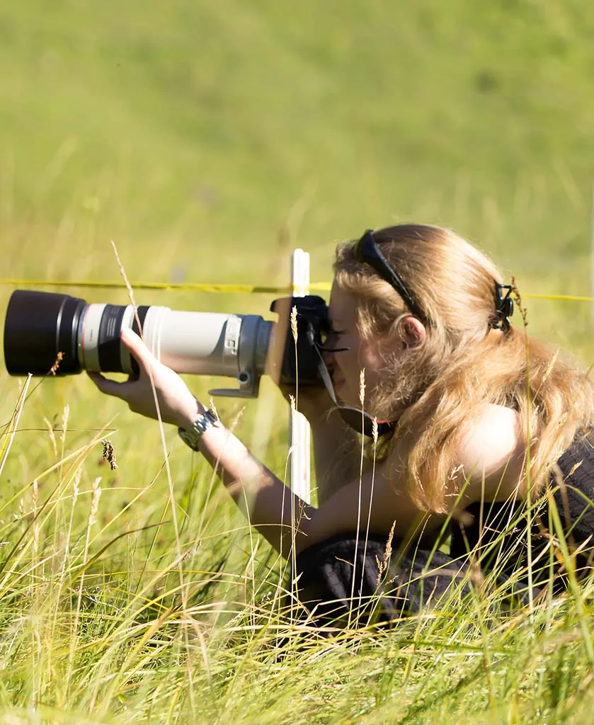 Anne-Sophie Wichser, Swiss nature and wildlife photographer