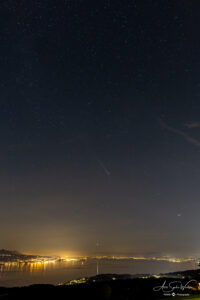 The bright comet Tsuchinshan-Atlas was such a show this month (october 2024)