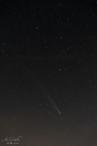 Final glance on comet Tsuchinshan-Atlas, it will be back in about 80'000 years (maybe)