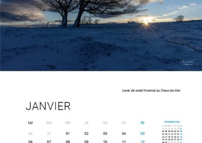 2025 Calendar - January