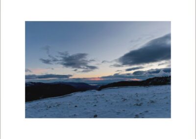 Unlimited Print - Winter Dawn at Creux-du-Van