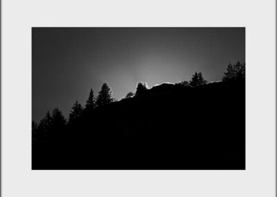 Tirage illimité en noir et blanc - Lune 1